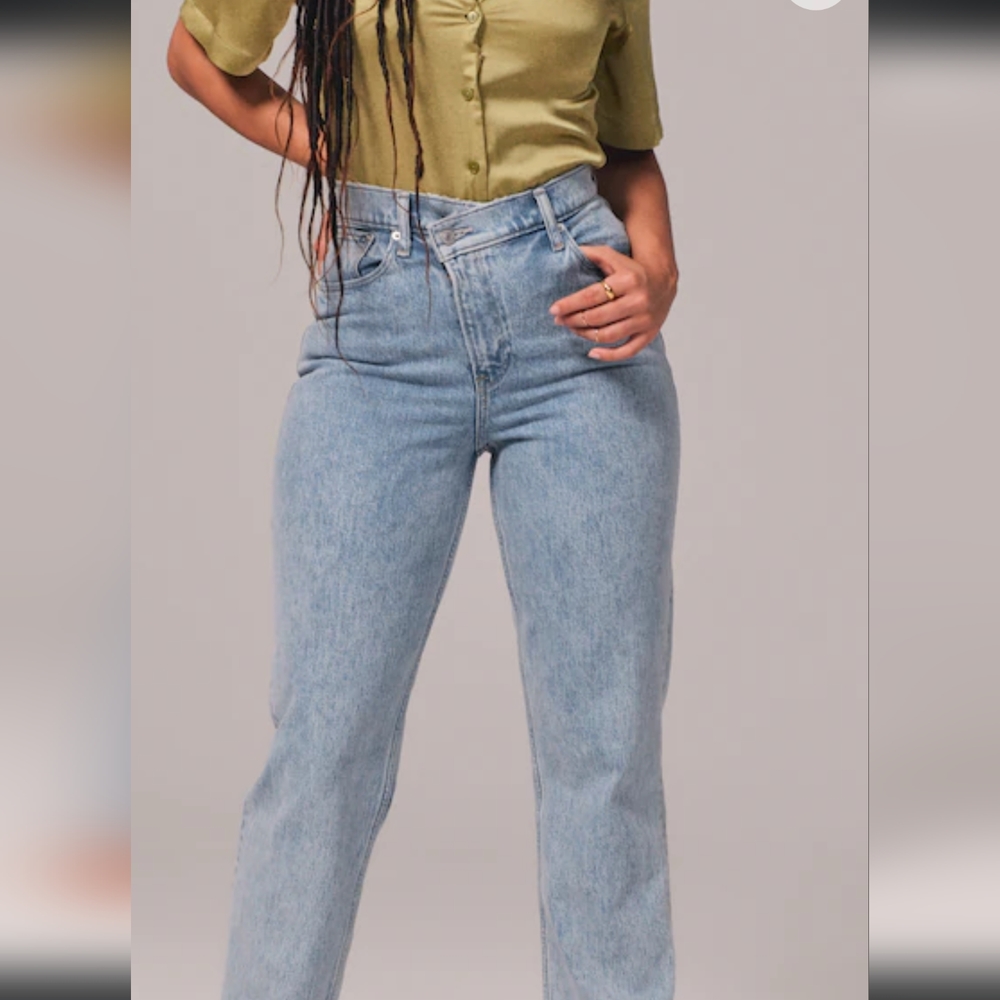 Curve love Abercrombie ultra high